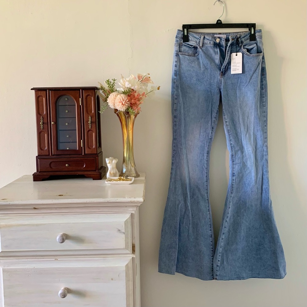 SOLD flare jeans